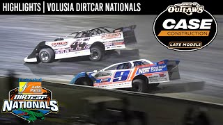 World of Outlaws CASE Late Models  DIRTcar Nationals  February 15 2024  HIGHLIGHTS [upl. by Aikehs]