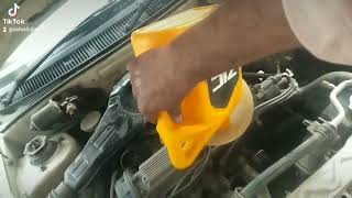 zic x1 20w50 SG oil chain daily vlog with song Chenab oil change Multan [upl. by Shaner303]