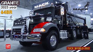 2023 Mack Granite 64BR Dump Truck  Exterior And Interior  Truck World 2022 Toronto [upl. by Tchao]