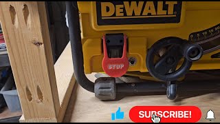 Dewalt DW745 table saw paddle switch diy woodworking bambulab 61 [upl. by Neilla]