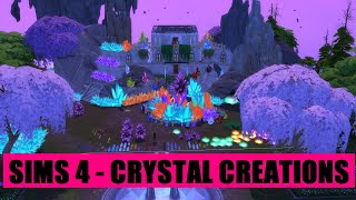 Sims 4 Crystal Creations Build [upl. by Anilys39]