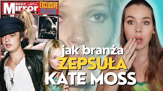 Kate Moss  skandale niebezpieczne związki i ofiara branży mody [upl. by Petrie]