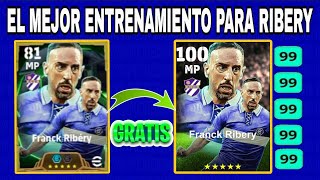 EL MEJOR ENTRENAMIENTO PARA FRANCK RIBERY LLEGA A 100 DE MEDIAS en EFOOTBALL 2025 [upl. by Bille195]