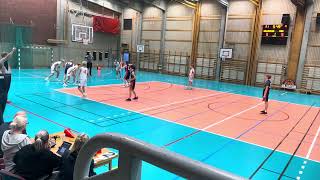 Seriematch Täby basket vs Vallentuna basket P09 FÖRSTA HALVAN [upl. by Bing755]