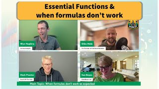 Essential Functions and when formulas go wrong [upl. by Siseneg837]