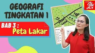 Geografi Tingkatan 1 Bab 3  Peta Lakar [upl. by Mapel548]