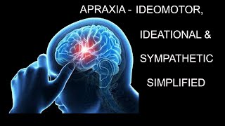 APRAXIAIDEOMOTOR IDEATIONAL amp SYMPATHETIC SIMPLIFIED [upl. by Nayr]