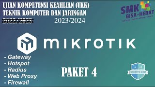 PEMBAHASAN SOAL UJI KOMPETENSI KEAHLIAN UKK 2024 PAKET 4  Teknik Komputer dan Jaringan [upl. by Ozner]