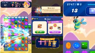 Nightmarishly Hard Level 2749  Super Hard Level 2747 Tap The Jujubee  Candy Crush Saga [upl. by Ardle]