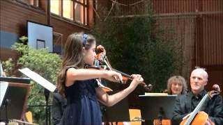 Amira Abouzahra performing Mozart and Bach October 2014 [upl. by Dionis]