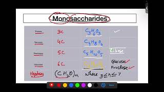 Monosaccharides and Disaccharides [upl. by Michella294]