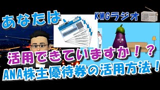 あなたは、活用できていますか！？ ANA株主優待券の活用方法！！ [upl. by Adai]