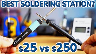 Best hobby soldering iron Pinecil vs Miniware Hakko Weller and Ersa [upl. by Resiak]