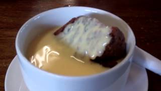 Clootie Dumpling And Custard Tearoom Scone Perth Perthshire Scotland [upl. by Zurciram]