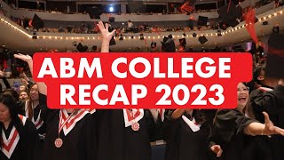 ABM College Recap 2023 Unforgettable Memories and Incredible Achievements [upl. by Wilhide801]