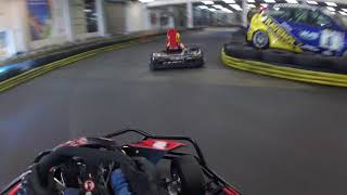 Indoor Kartbahn Werther  first ride 😉 best time 3495 [upl. by Aihsem]