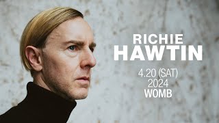 Richie Hawtin  Womb Tokyo 20042024 [upl. by Eugen]