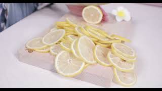 ASMR Slicing Lemons Recipe recipe asmr [upl. by Leund]