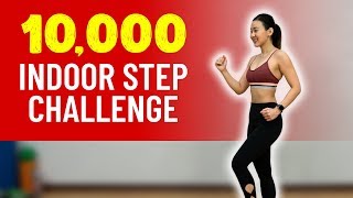 10000 Indoor STEP🚶‍♀️Challenge Burn Calories  Joanna Soh [upl. by Evered814]