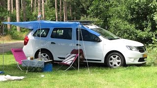 Dacia Logan MCV II wordt Mini Camper met keukentje versie 2 [upl. by Vicki]