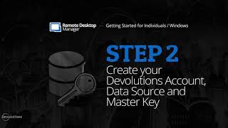 Step 2 Create your Data Source  Getting Started with Remote Desktop Manager for Individuals [upl. by Gaylor]