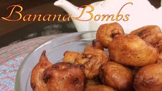 Banana Bombs  Easy amp Tasty Evening Snack  kids snack recipe [upl. by Ellenar935]