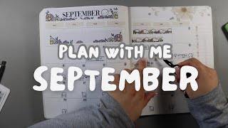 September 2024 Plan with Me ft The Coffee Monsterz Co monthly kit  EC 8x10 Hourly Softbound [upl. by Pirri]