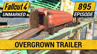 Overgrown Freeway Trailer  Fallout 4 Unmarked  Ep 895 [upl. by Oilisab457]