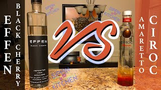 Amaretto Ciroc VS Effen Black Cherry [upl. by Adnorahs776]