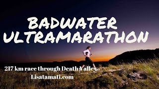 The Badwater Ultramarathon  217km through Death Valley [upl. by Amo]