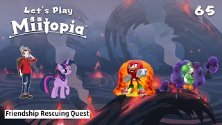 Lets Play Miitopia 65  Season 4 Episode 3  Friendship Rescuing Quest [upl. by Hcab169]