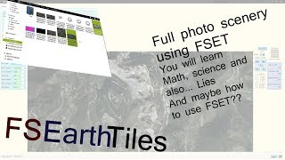 FSEarthTiles  Night Snow and mask Tutorial [upl. by Durrell86]