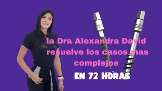 En 72 horas con Implantologia Estratégica la Dra Alexandra David resuelve los casos más complejos [upl. by Ilysa]