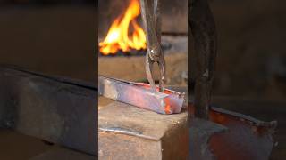 Making a grinder blade forge diy blacksmith shorts [upl. by Delamare285]