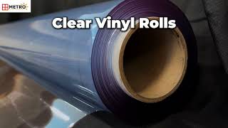 Clear Vinyl Rolls [upl. by Namzed]