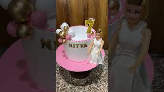 Cake doll ki video banane ka tarika cake ki video doll ki cake gudiya ki video Naeem breaking tips [upl. by Tekcirc]