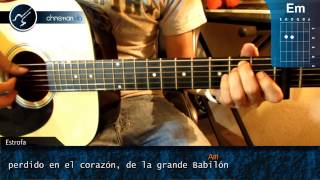 Cómo tocar quotClandestinoquot de Manu Chao en Guitarra Acústica HD Tutorial  Christianvib [upl. by Lyrrad444]