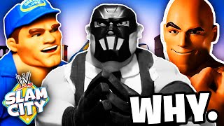 WWE Slam City The Offensive WWE Cartoons Weird Ending [upl. by Sweatt]