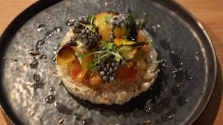 Michelin star chef Richard Davies creates a fresh crab salad recipe [upl. by Urson958]