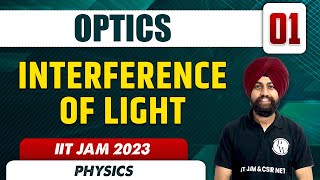 Interference Of Light  Optics 01 Physics  IIT JAM 2023 [upl. by Jeniece666]