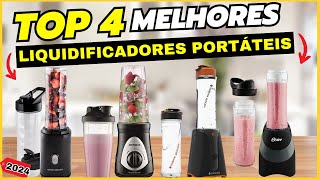 Os 4 Melhores Mini Liquidificadores Portáteis BomBarato I Qual Liquidificador Blender Comprar 2024 [upl. by Pinzler319]