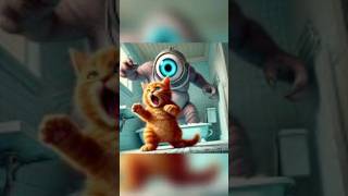 Dangerous cat 🐈 cutecatandpuppyworld trendingshorts viralvideo [upl. by Sullecram]