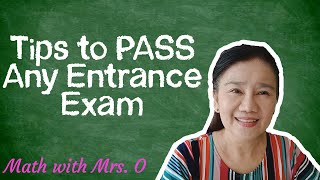 Tips to Pass ANY Entrance Exam [upl. by Demy]