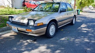 Honda Accord LX 1987 One owner [upl. by Atteselrahc]