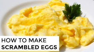 HowTo Make Really Good Scrambled Eggs [upl. by Cand47]