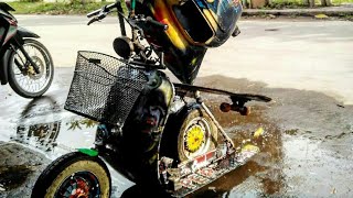 Vespa Extrem Gasruk Mesin Tengah [upl. by Naitsirc]