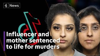 TikTok star and mother jailed for life for double murder [upl. by Peursem]