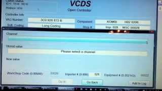 VW AUDI  SERVICE RÜCKSTELLUNG  How to reset oil service light with VCDS [upl. by Eecal]