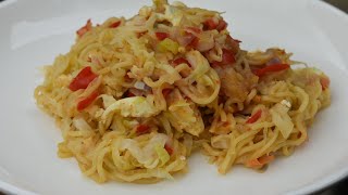 Cabbage noodles recipe Healthy noodles [upl. by Stier]