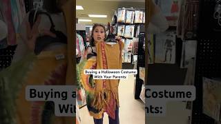 Buying a Halloween Costume With Your Parents  Sketch [upl. by Banyaz]